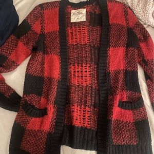 Plaid Cardigan